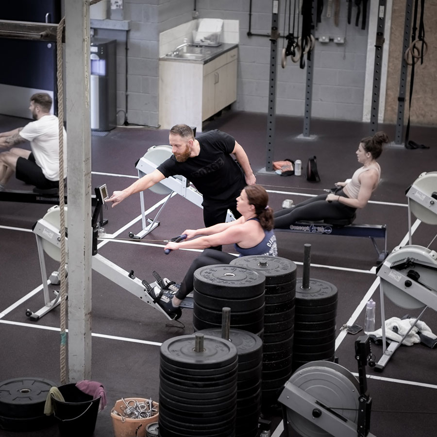 Group training with Forge Fitness